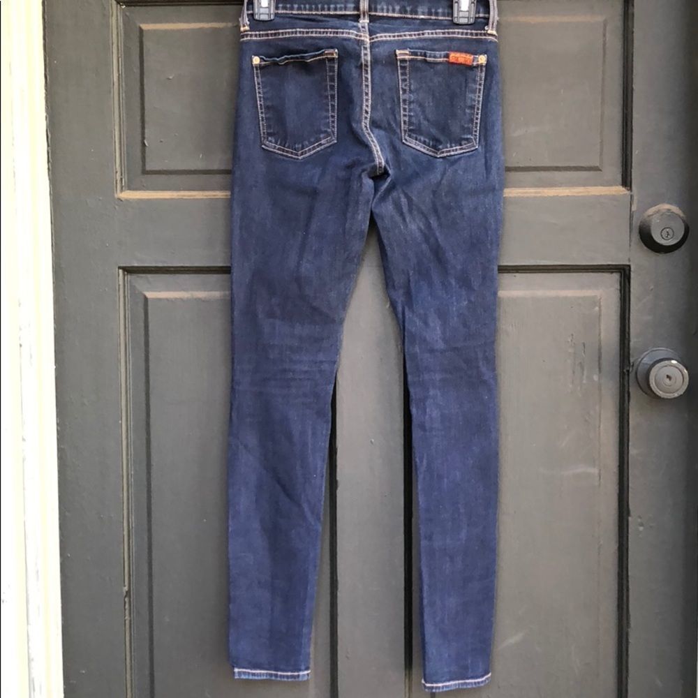 7 For All Mankind The Skinny Jeans - Picture 4 of 8